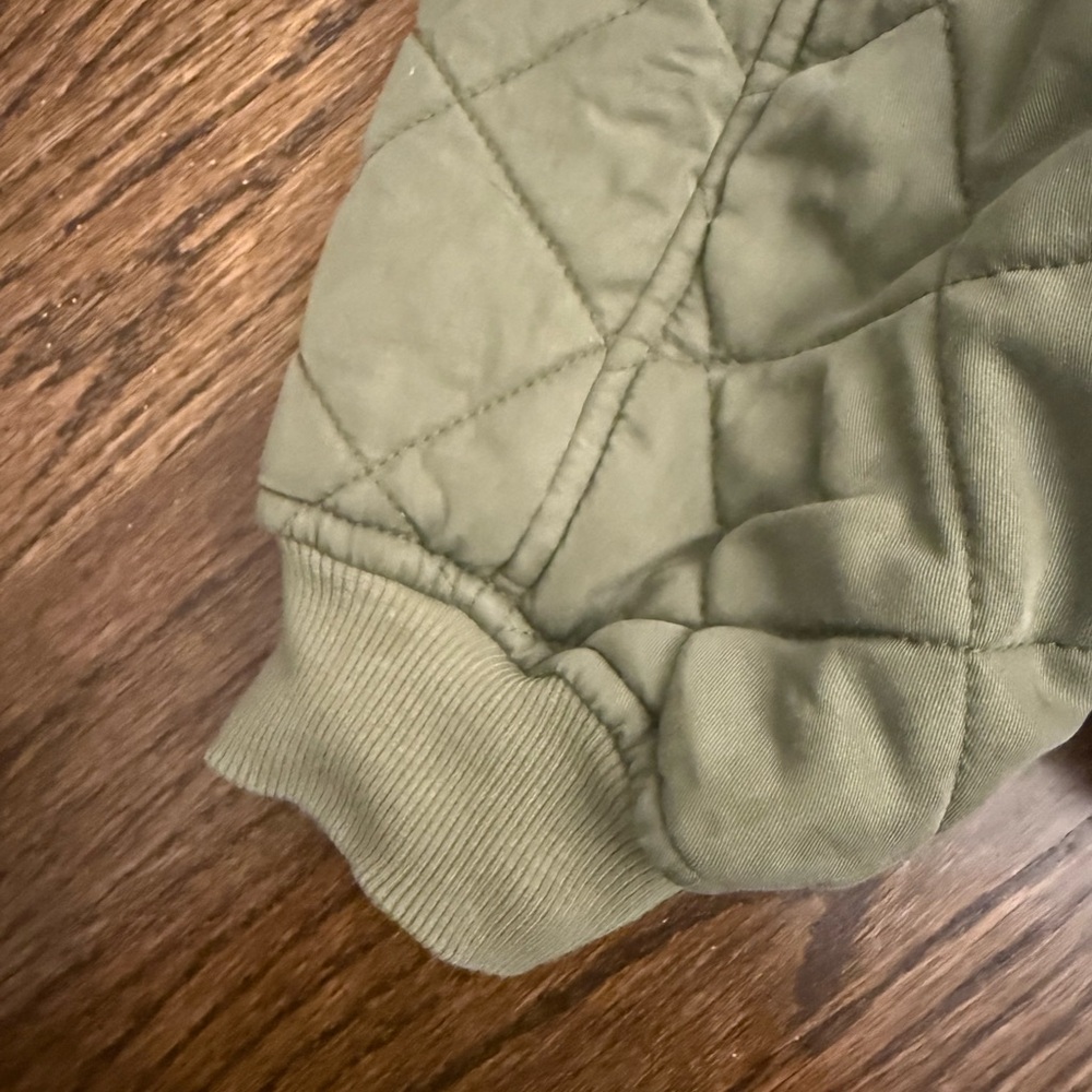 Blank NYC Olive Green Quilted Jacket - Picture 5 of 7